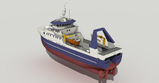 Standard in efficiency and fish processing capacity new 50 m Factory Trawler