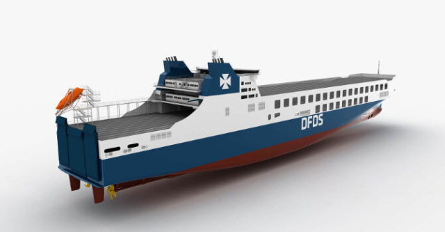 DFDS RoRo Knud E. Hansen design