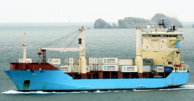 724 TEU Container Vessel KEH MARK V design by KNUD E. HANSEN