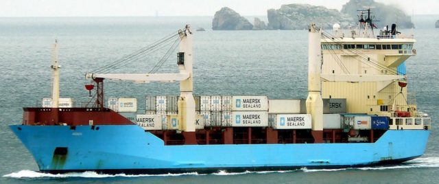 724 TEU Container Vessel design