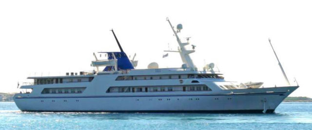 80 m Luxury yacht Qadissiyat Saddam KNUD E. HANSEN