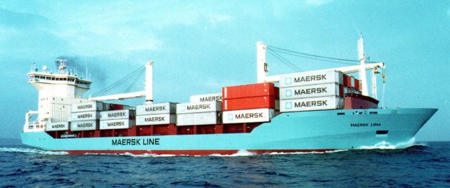 960 TEU Container Vessel design