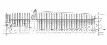 Conceptual Design of 5500 TEU Container Vessel