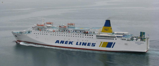 Conversion of Ferry SOPHOCLES V KNUD E. HANSEN
