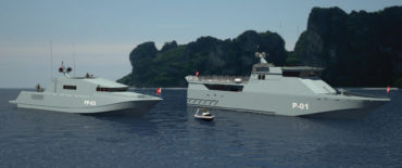 Design of 38 m Fast Patrol Boat for 20 person crew