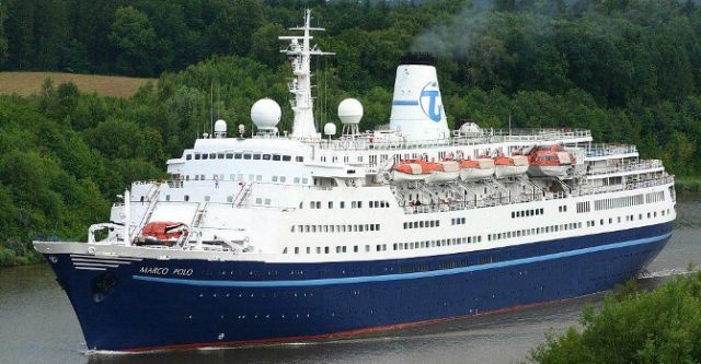 Design of cruise ship Marco Polo