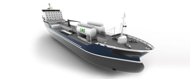 Concept and tender design of LNG TANKER Chemical Tanker 13070.01