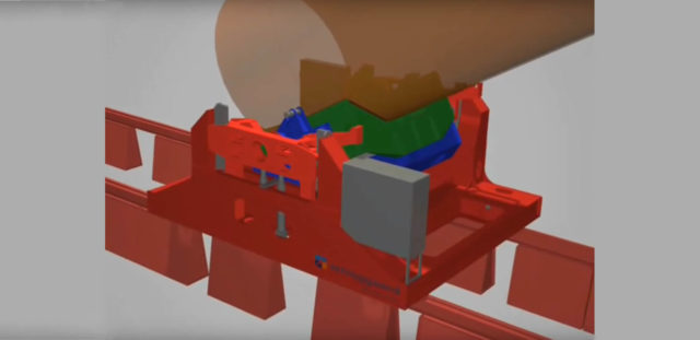 Mono pile Upending Trolley video
