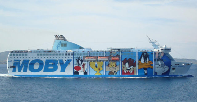 Outstanding Ferry Concept for Moby Wonder