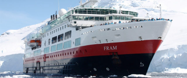 Tender Design of polar cruise ship Fram