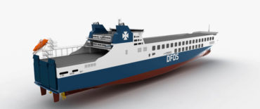 CSC Jinling Shipyard DFDS RoRo design by KNUD E. HANSEN