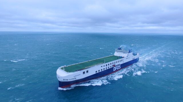 6700 LM RoRo Vessel for DFDS built at Jinling Ship yard_KNUD E. HANSEN