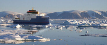 65-m multidisciplinary marine research vessel designed by KNUD E. HANSEN