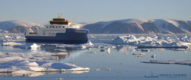 65-m multidisciplinary marine research vessel designed by KNUD E. HANSEN