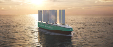 The worlds first wind-powered RoRo vessel