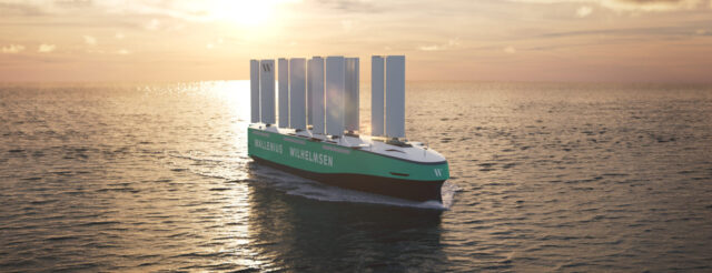 The worlds first wind-powered RoRo vessel